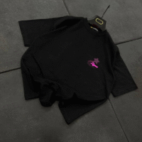 تیشرت باکسی اسپرت مشکی STAR